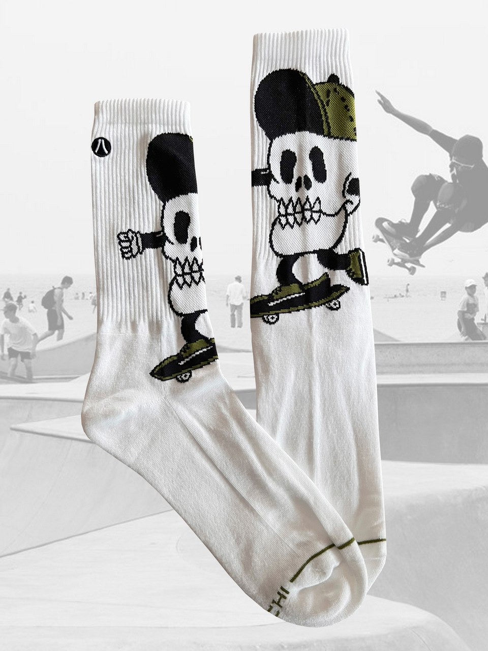 Skull Skate Socks